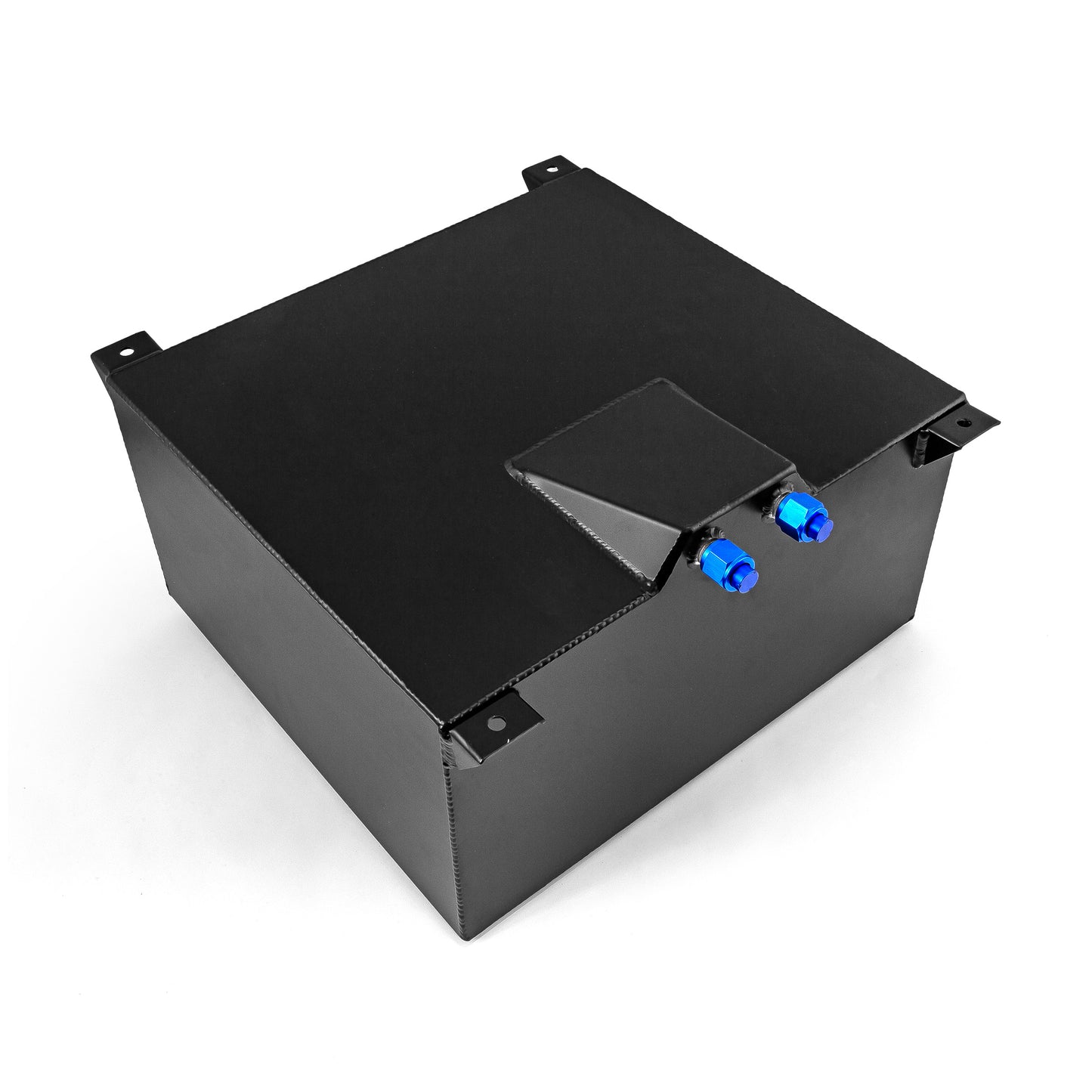 Celda de combustible de aluminio negro liviano de 15 galones/60 litros con sensor