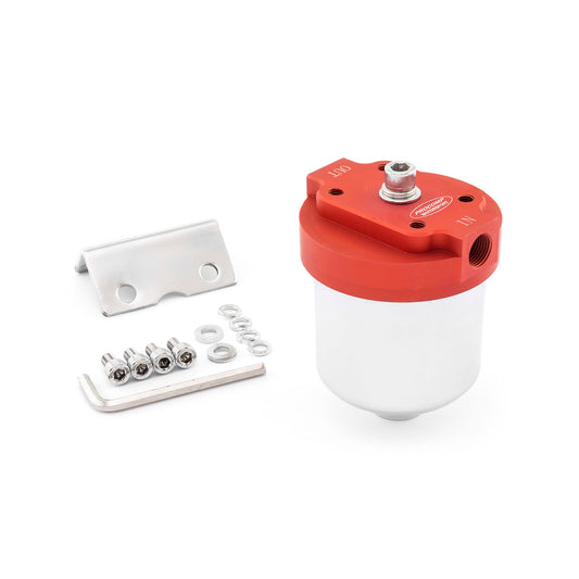 Filtro de combustible de palanquilla con elemento reemplazable - Soporte de montaje de 3/8" NPT