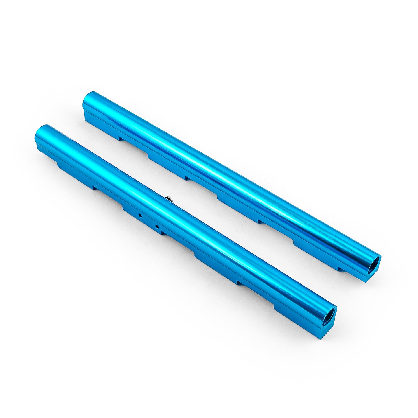 Kit de riel de inyector de combustible de aluminio Ford 4.6L 1999-04 2V [Azul]