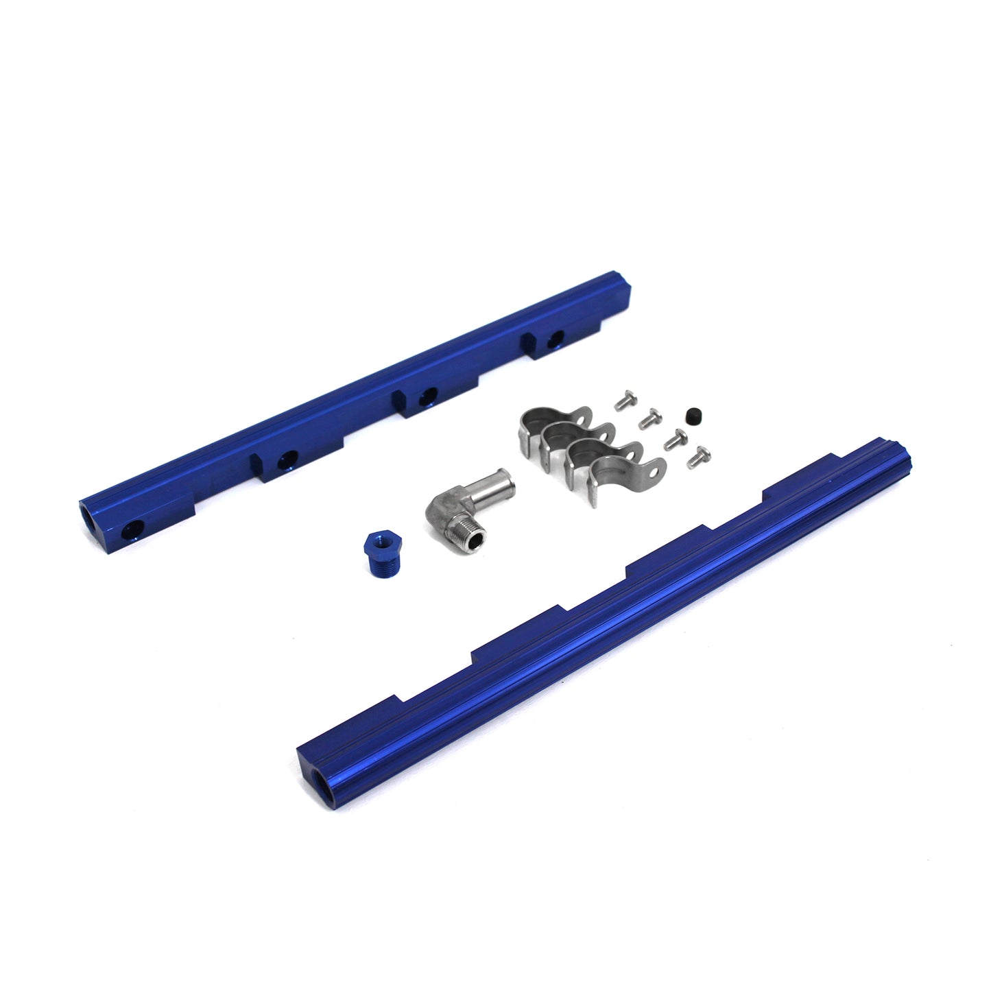 Ford 4.6L 1996-98 2V Aluminum Fuel Injector Rail Only [Blue]