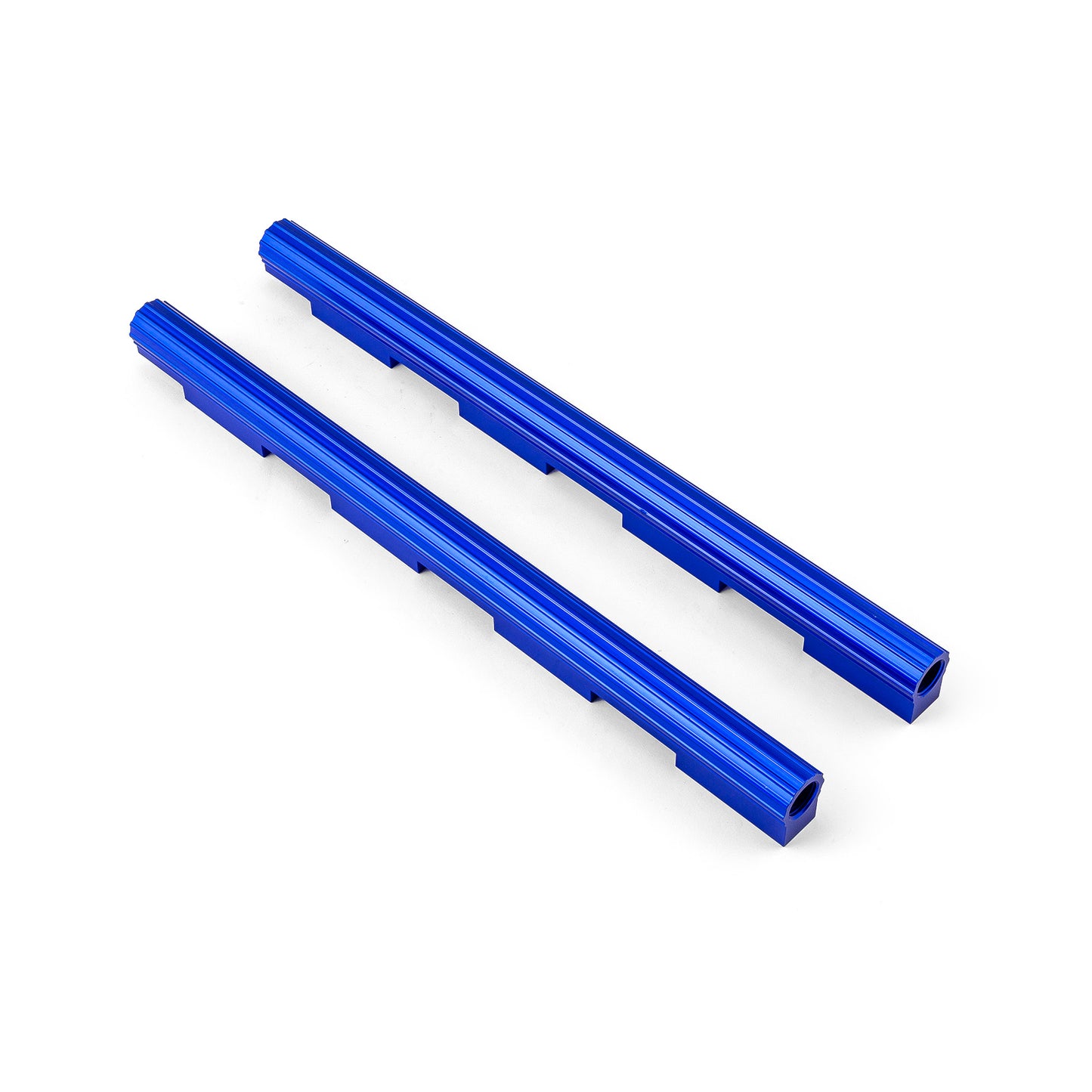 Kit de riel de inyector de combustible de aluminio Ford 4.6L 1996-98 2V [Azul]