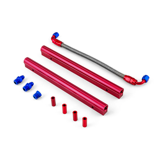 Pontiac 326 350 389 400 421 428 455 Aluminum Fuel Injector Rail Kit [MidRise Air]