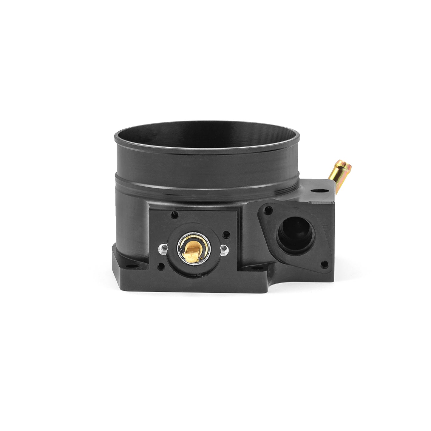 Cuerpo del acelerador de alto flujo de 4 pernos LS2 de 90 mm, color negro