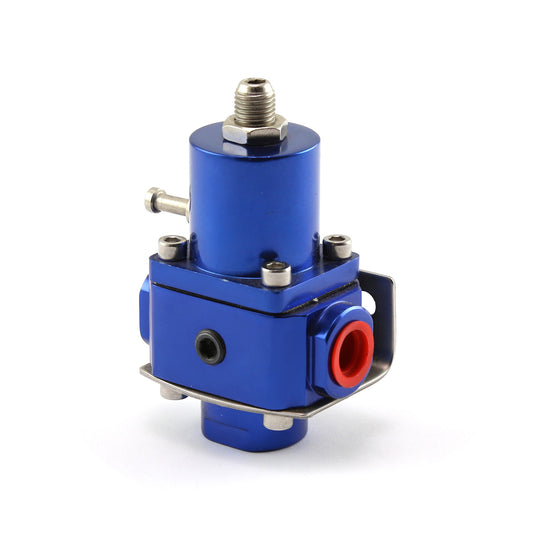 Regulador de presión de combustible universal EFI 8 AN azul