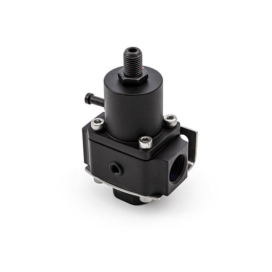 Regulador de presión de combustible universal EFI 8 AN, color negro