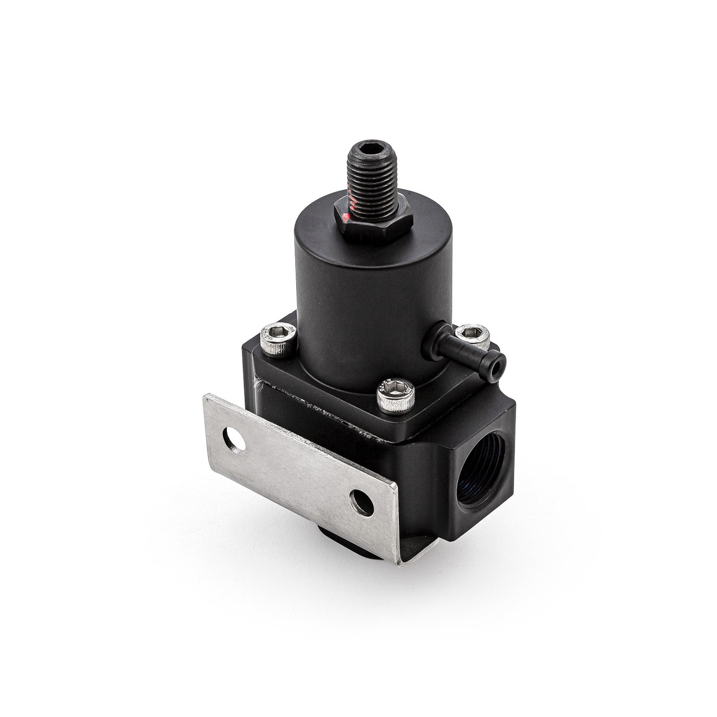 Regulador de presión de combustible universal EFI 8 AN, color negro