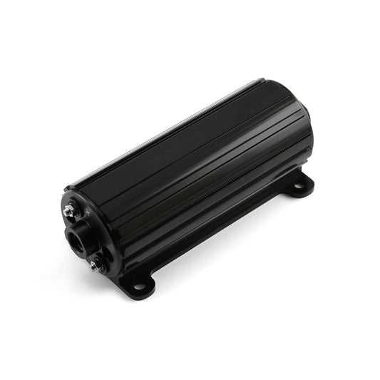 Bomba de combustible eléctrica universal en línea de 450 lb/hora, EFI, 65 psi [Negra]