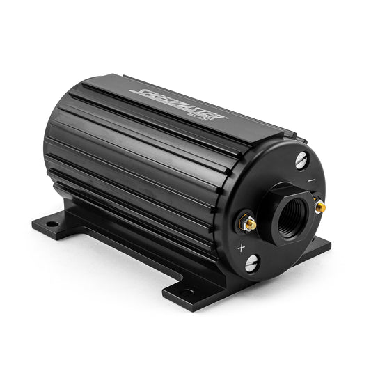 Bomba de combustible eléctrica universal en línea de 800 lb/hora, EFI, 65 psi [Negra]