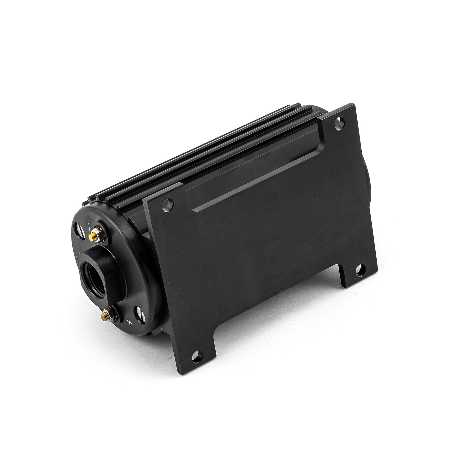 Bomba de combustible eléctrica universal en línea de 800 lb/hora, EFI, 65 psi [Negra]