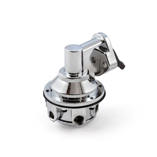 Chevy BBC 454 High Volume Mechanical Fuel Pump Chrome 3/8" NPT Fitting