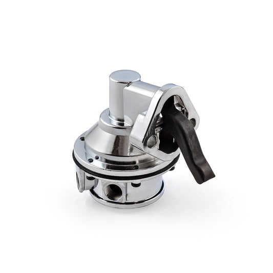 Chevy BBC 454 High Volume Mechanical Fuel Pump Chrome 3/8" NPT Fitting