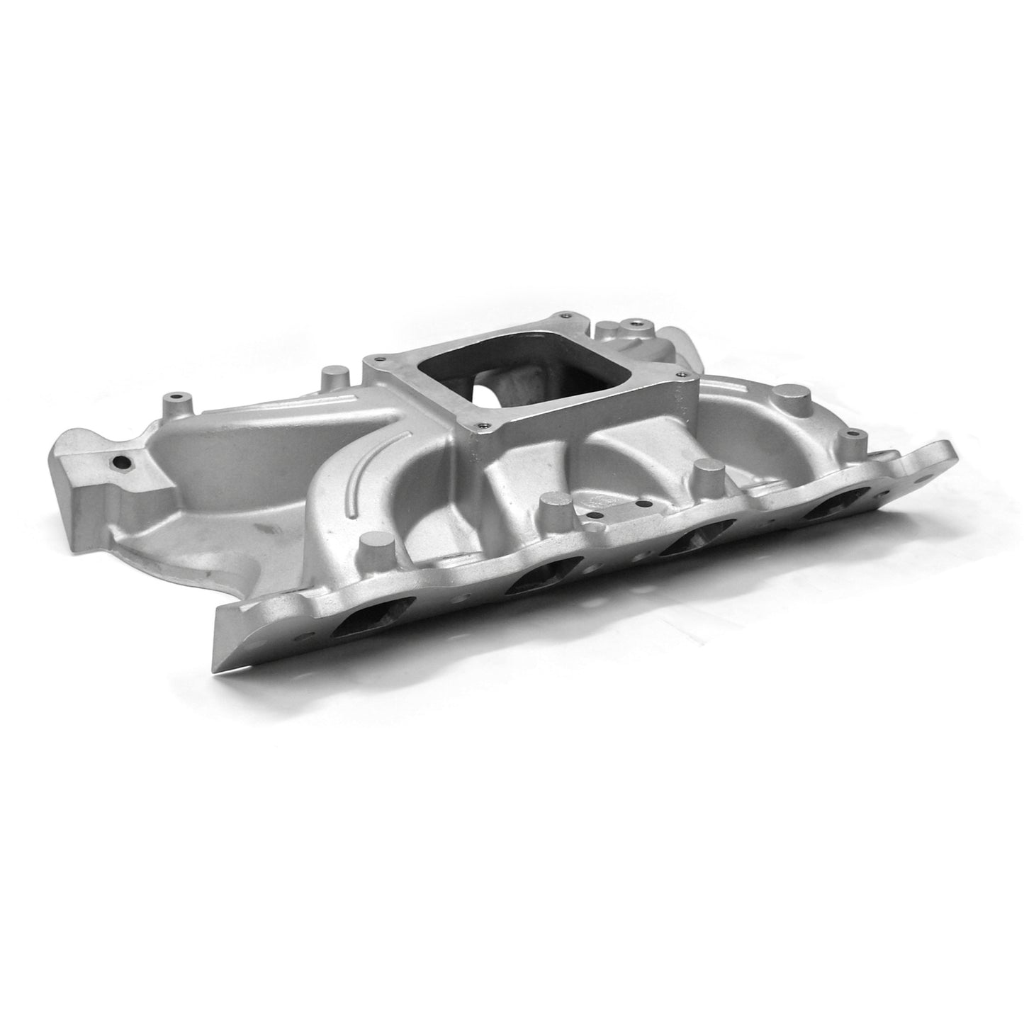 Colector de admisión de baja altura para Ford 302 351C Cleveland 2V [satinado]