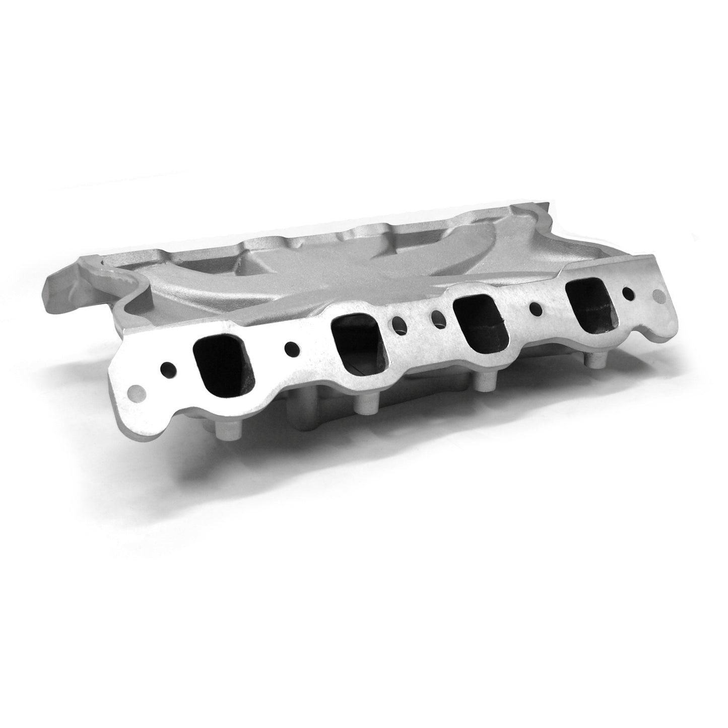 Colector de admisión de baja altura para Ford 302 351C Cleveland 2V [satinado]