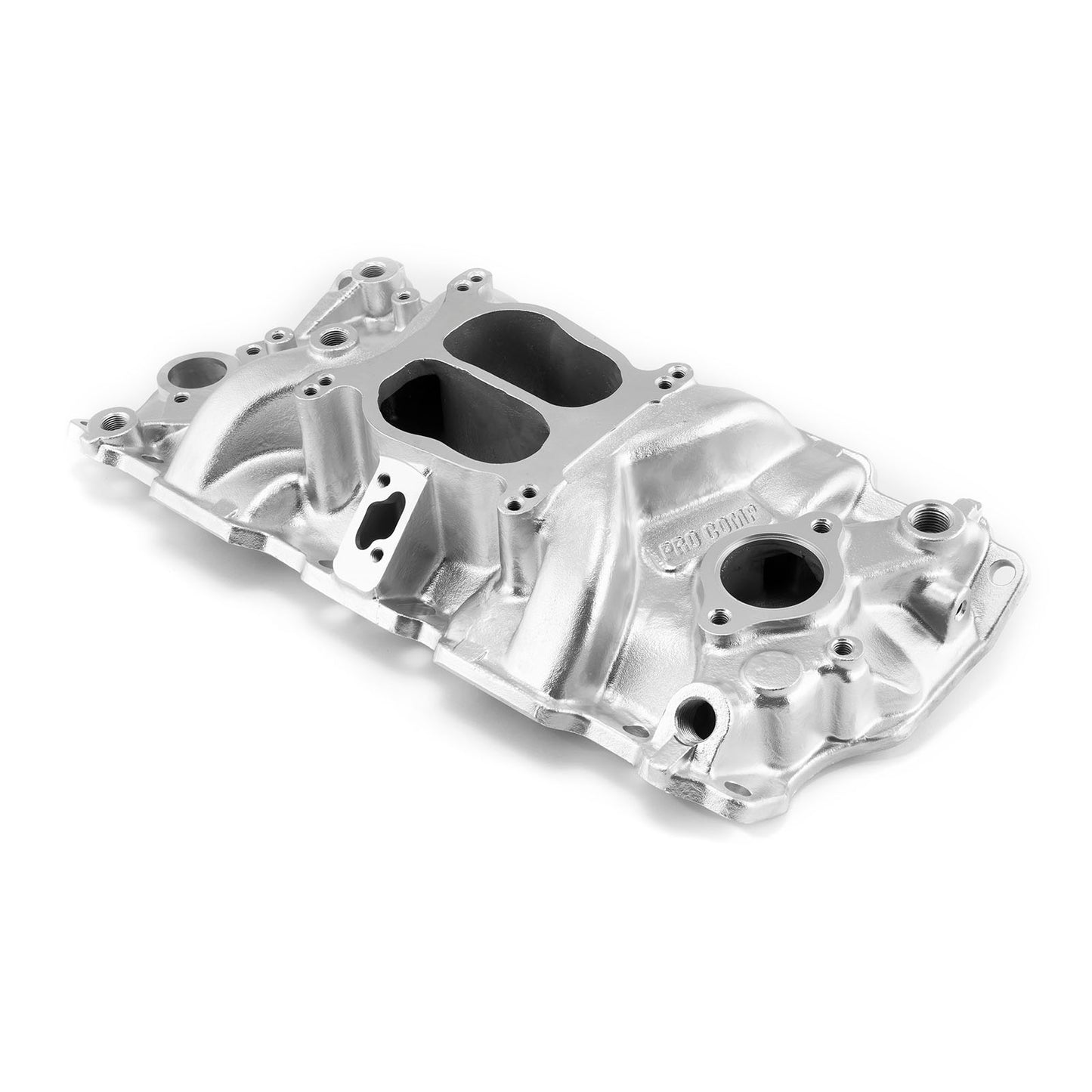 Colector de admisión de baja altura para Chevy SBC 350 1957-85 (sin EGR) [revestido de cerámica]