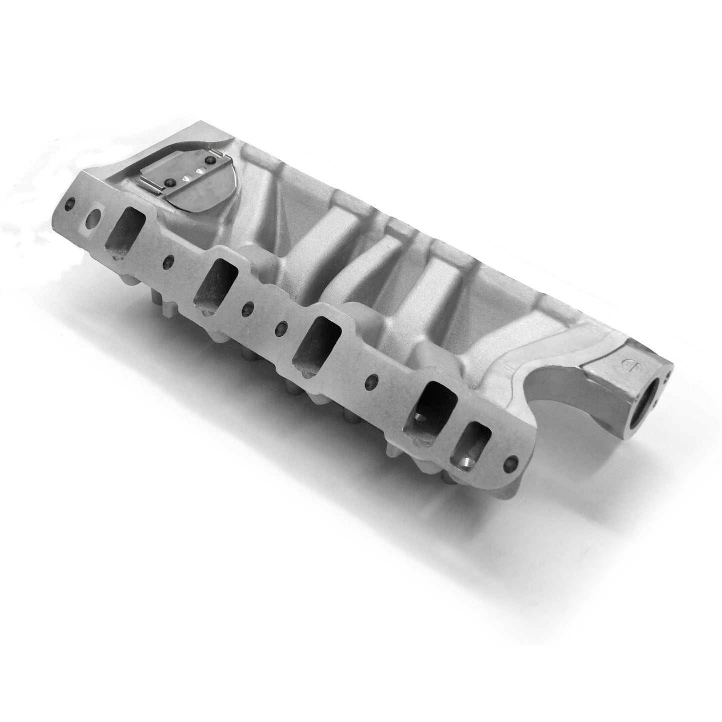 Colector de admisión calificador Ford 5.0L EFI 1986-93 Solo base satinada