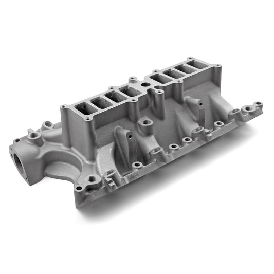 Ford 351W EFI 1986-93 Qualifier Intake Manifold Base Only Satin