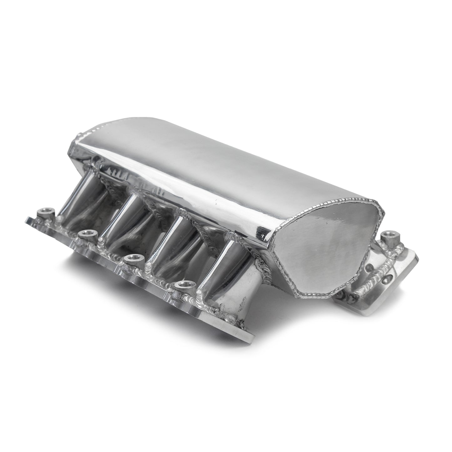 Colector de admisión de aire Ram EFI de 102 mm pulido fabricado para Chevy GM LS1 LS2 LS6