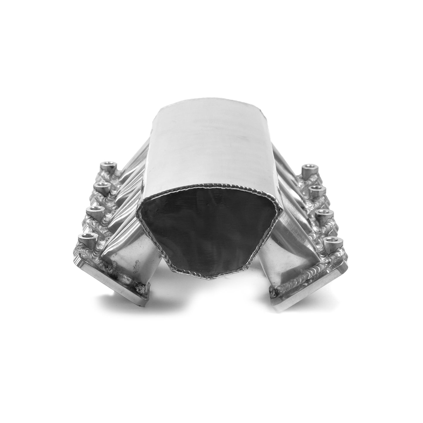 Colector de admisión de aire Ram EFI de 102 mm pulido fabricado para Chevy GM LS1 LS2 LS6