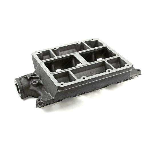 Ford SB 289 302 Windsor 6-71 8-71 Supercharger Satin Aluminum Intake Manifold