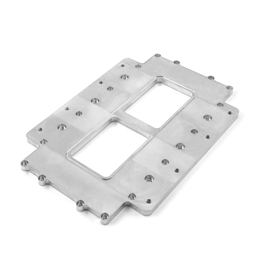 Placa de sobrealimentador para placa de colector de admisión de aire de ariete fabricada de 2 piezas únicamente