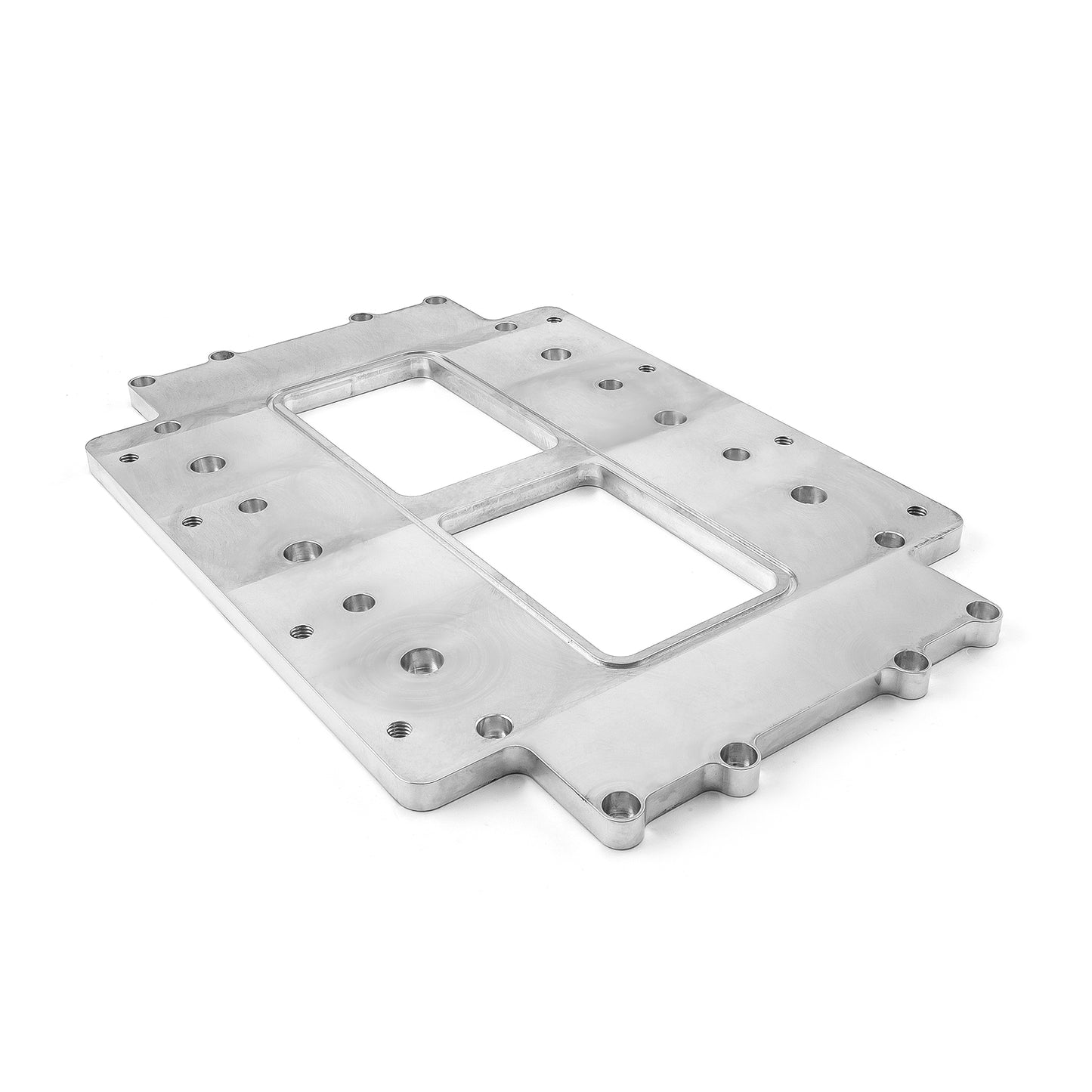 Placa de sobrealimentador para placa de colector de admisión de aire de ariete fabricada de 2 piezas únicamente