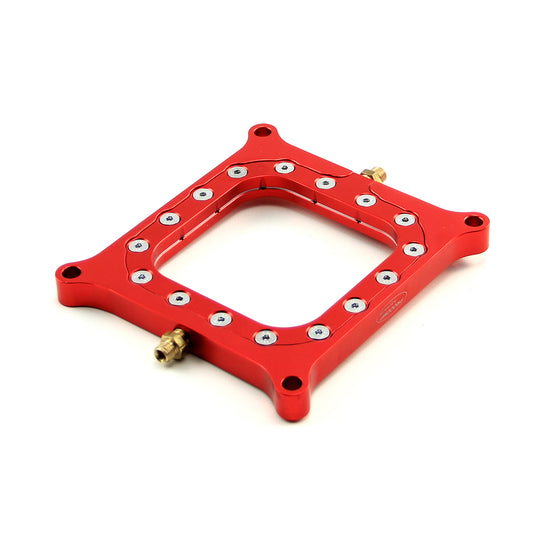 Placa espaciadora de inyección perimetral de óxido nitroso de 0,500 mm de diámetro interior cuadrado rojo