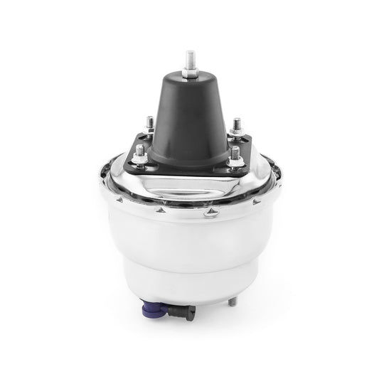 Servofreno universal de doble diafragma de 7" cromado