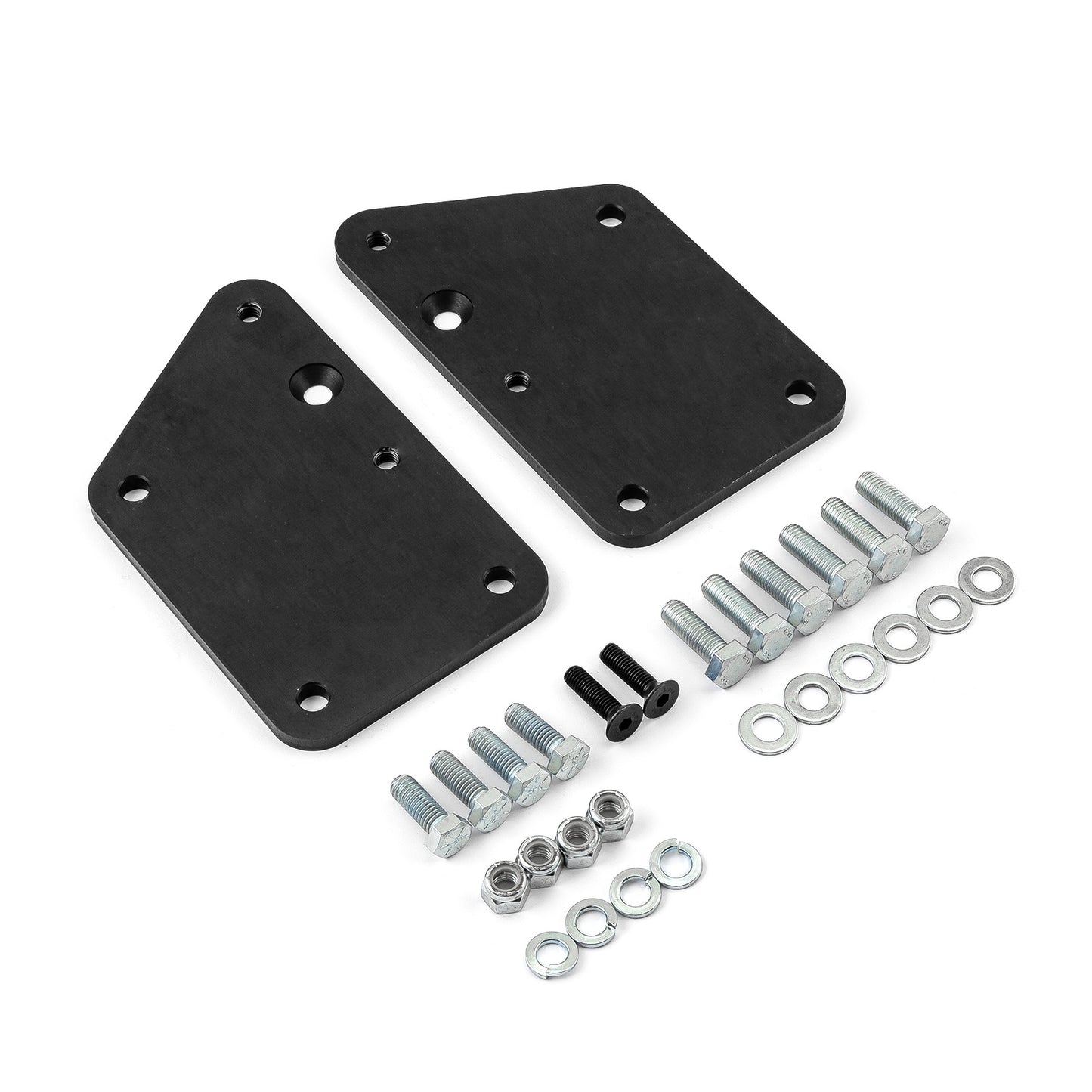 Kit de placa adaptadora de montaje de motor de goma de 3 pernos para motor GM LS de Chevy [4592]