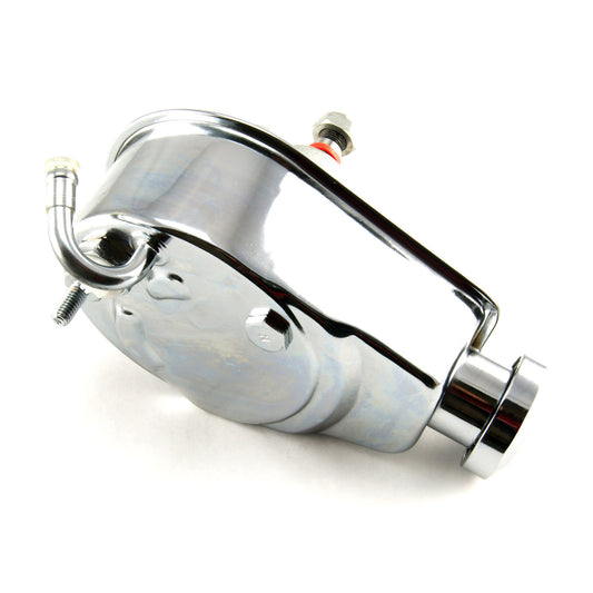 Bomba de dirección asistida Saginaw A-Can para Chevy Gm 1975-79, cromada (chavetero incluido)