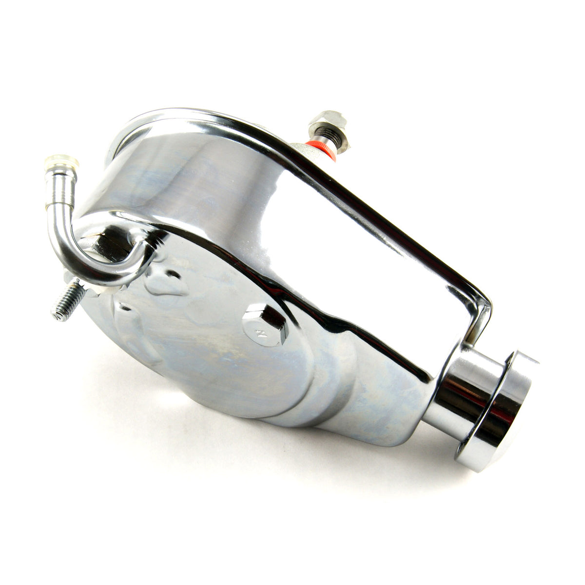 Bomba de dirección asistida Saginaw A-Can para Chevy Gm 1975-79, cromada (chavetero incluido)