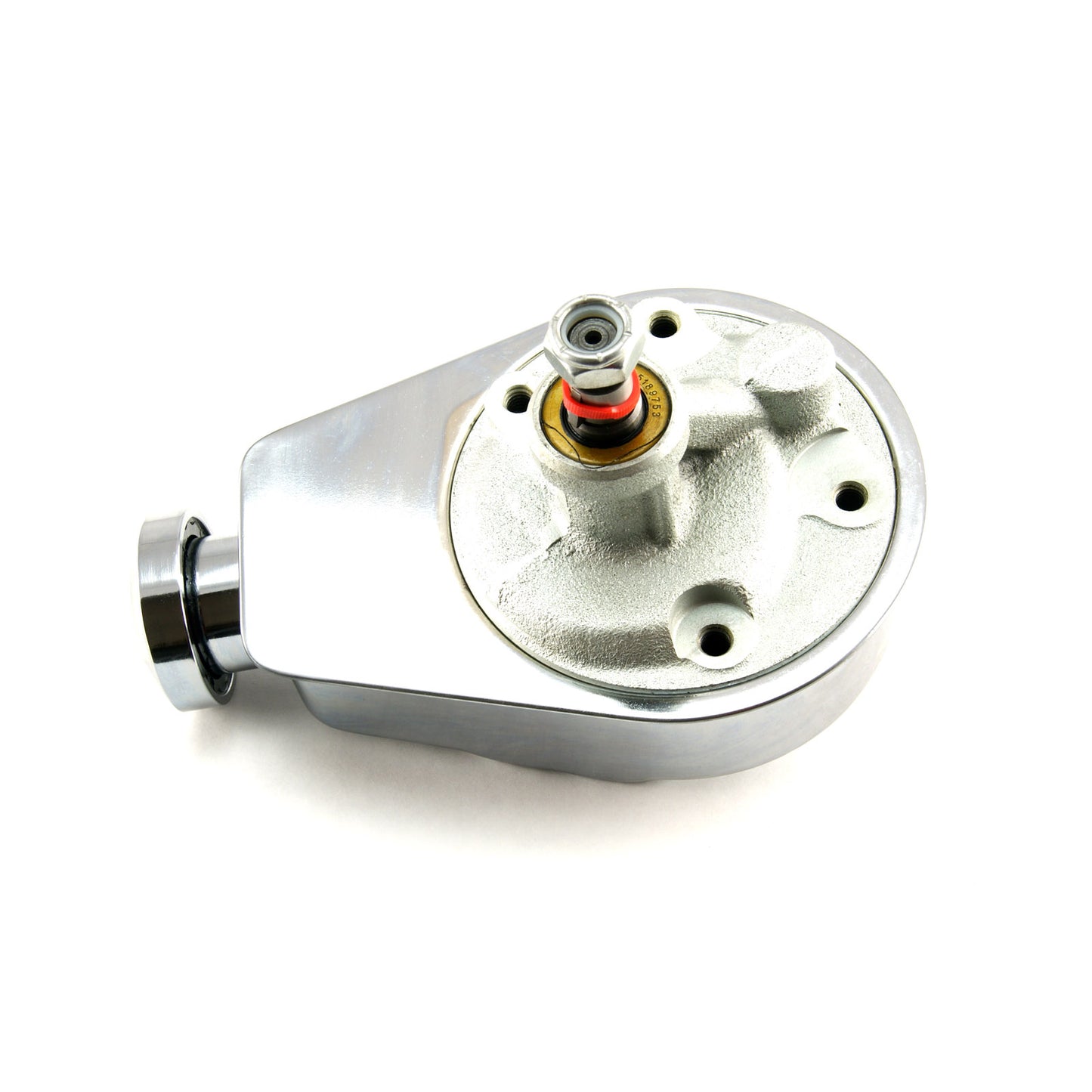 Bomba de dirección asistida Saginaw A-Can para Chevy Gm 1975-79, cromada (chavetero incluido)