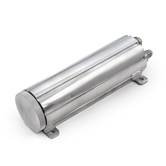 Depósito de dirección asistida de aluminio billet de 8,5 x 2,5