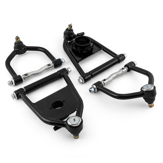 Juego de brazos de control tubulares inferior y superior (resorte helicoidal) para Ford Mustang II 2 (1974-78)