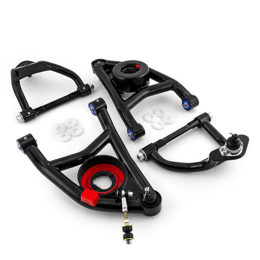 Brazos de control delanteros superiores e inferiores tubulares para Chevelle Monte Carlo GTO A Body 1968-72