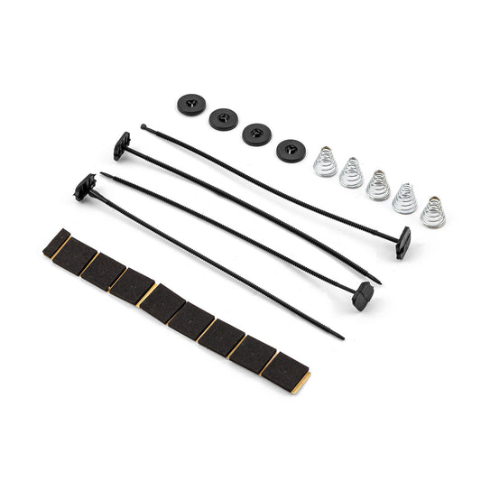 Kit de bridas de montaje para ventilador eléctrico universal de 9", 10", 12", 14" y 16" (4 unidades)