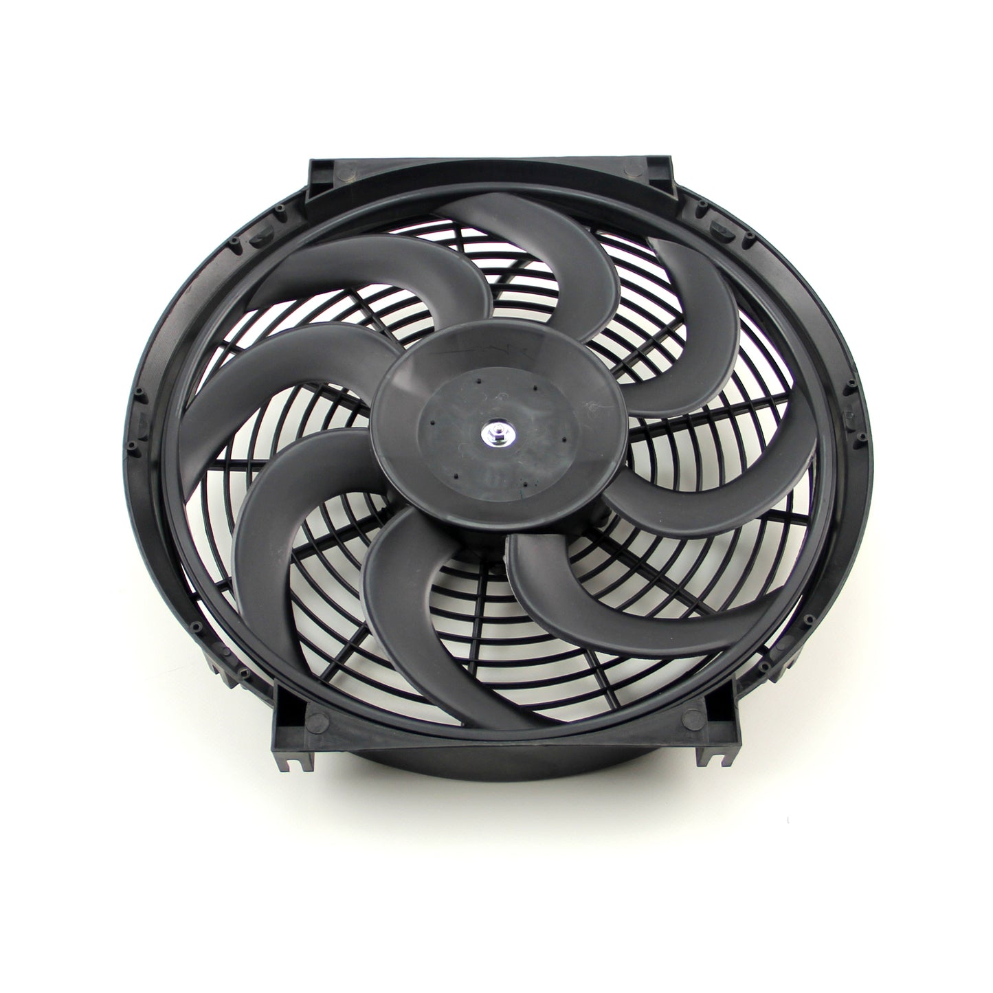 Ventilador termoeléctrico con aspas en forma de S de 12 V y 14" reversible