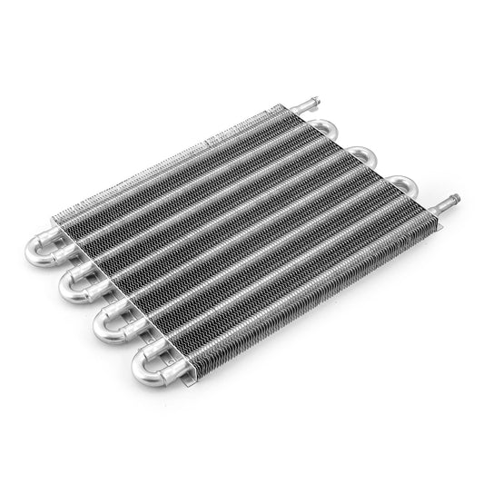 Enfriador de aceite de fluido de transmisión de tubo y aleta de 15,5" x 10" con herrajes de montaje