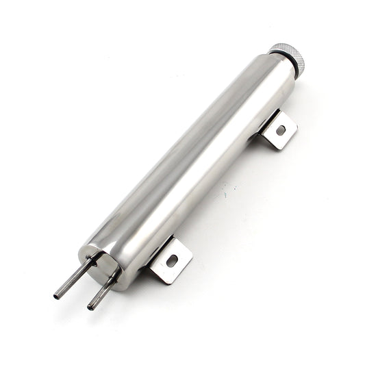 2" x 12" Stainless Steel Overflow Tank With Mounting Bracket Kit