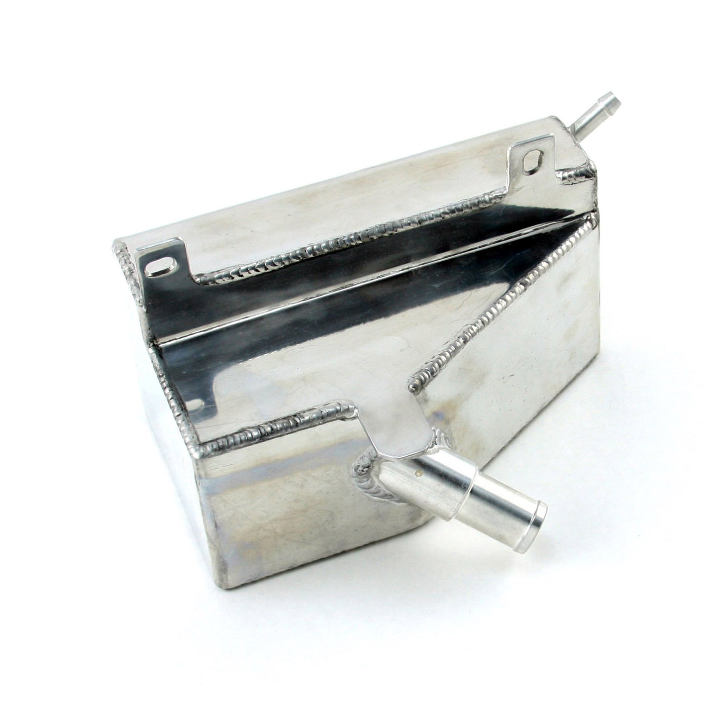 Tanque de expansión de refrigerante de aluminio pulido para Ford Mustang 2005-10