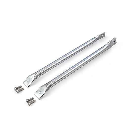 Barra de soporte del radiador cromada para Chevy Camaro 1967-82 Firebird 1967-69