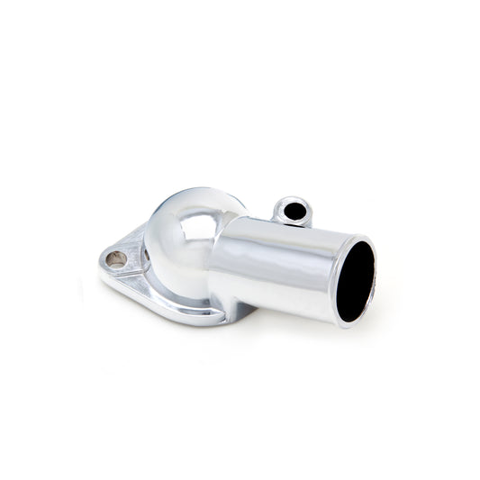 Junta tórica para carcasa de termostato Chevy SBC 350 1968-86, cuello de agua cromado