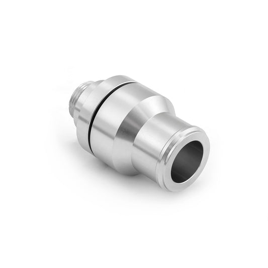 Cuello de la carcasa del termostato de aluminio billet en línea para Chevy GM LS con junta tórica