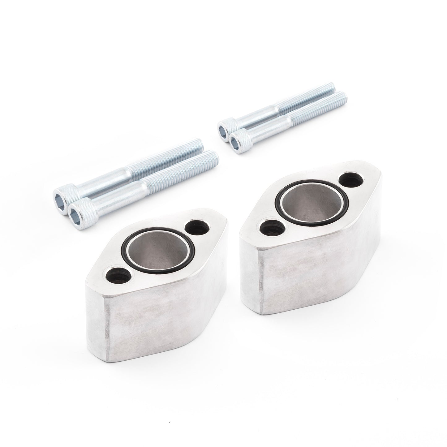 Chevy BBC 454 Water Pump Spacers Kit Aluminum 1.5"