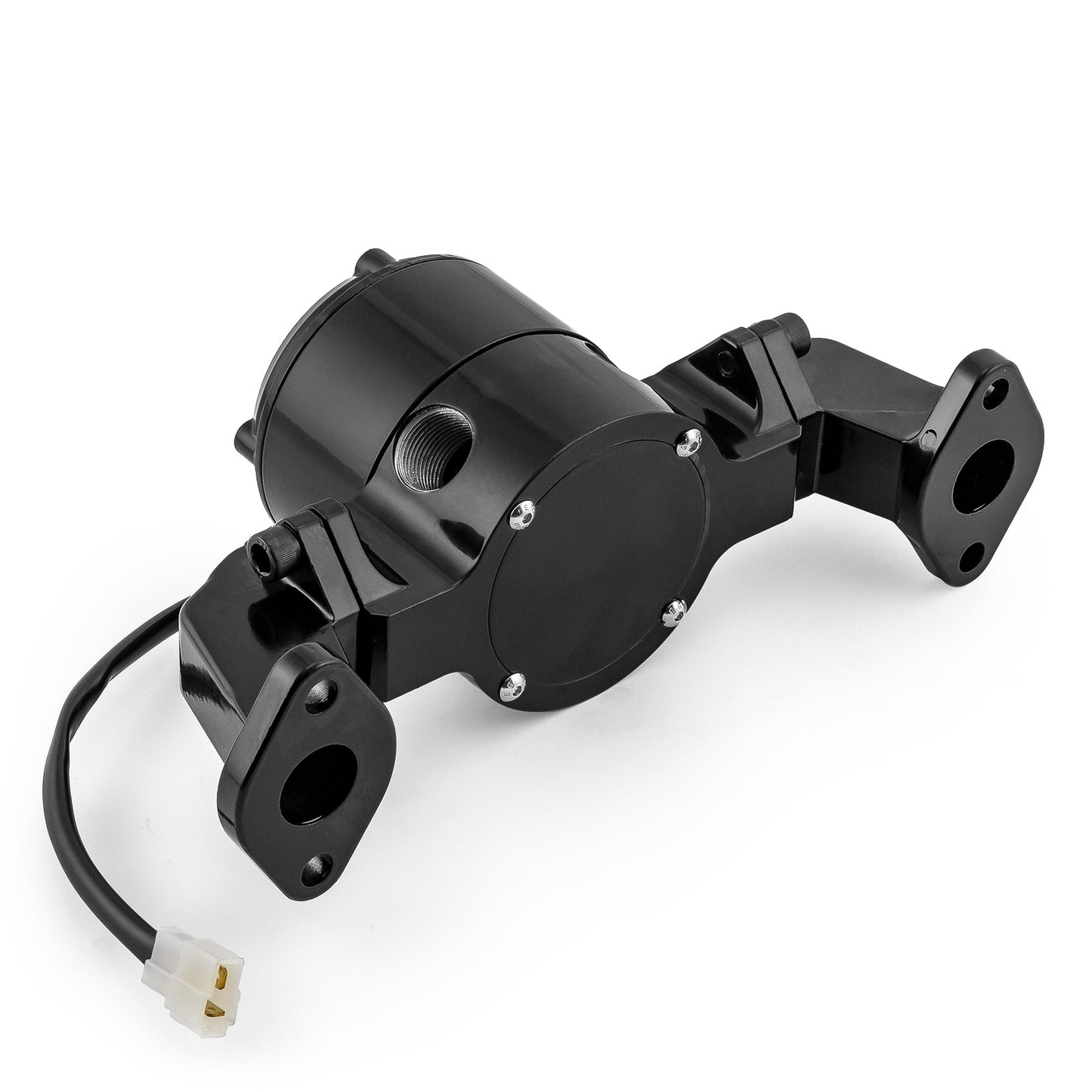 Bomba de agua eléctrica Chevy BBC 454 de 35+ Gpm [Revestimiento en polvo negro]