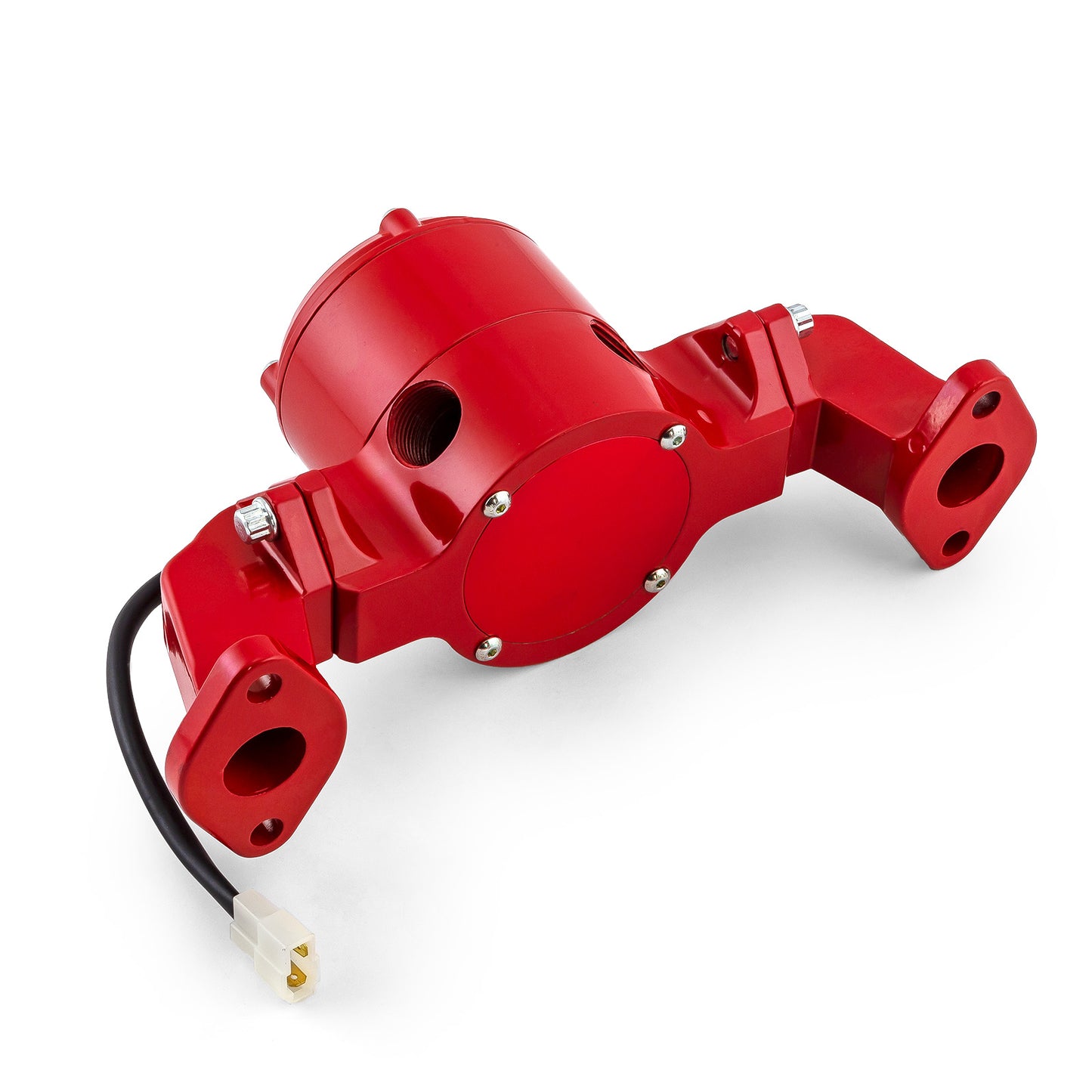 Bomba de agua eléctrica Chevy BBC 454 de 35+ Gpm [Revestimiento en polvo rojo]