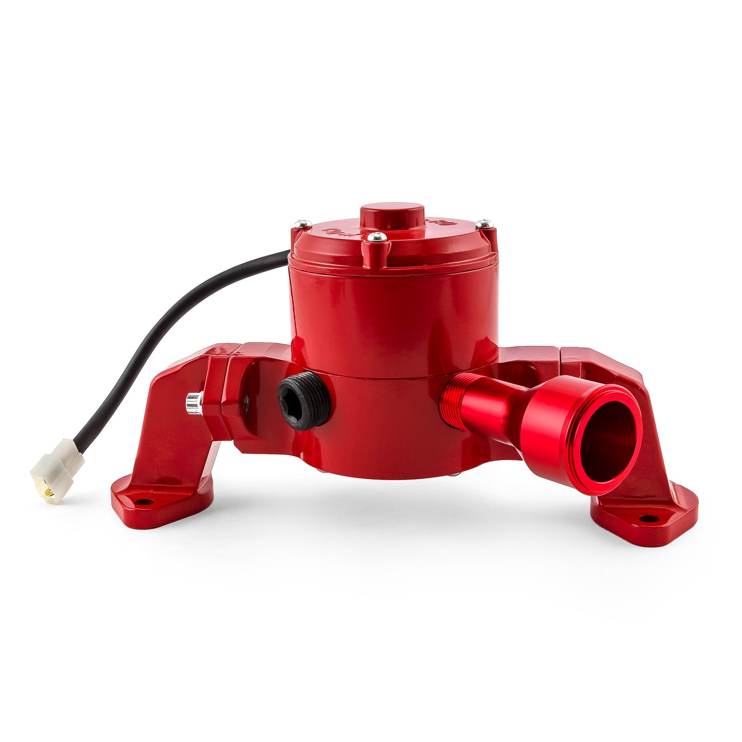 Bomba de agua eléctrica Chevy BBC 454 de 35+ Gpm [Revestimiento en polvo rojo]