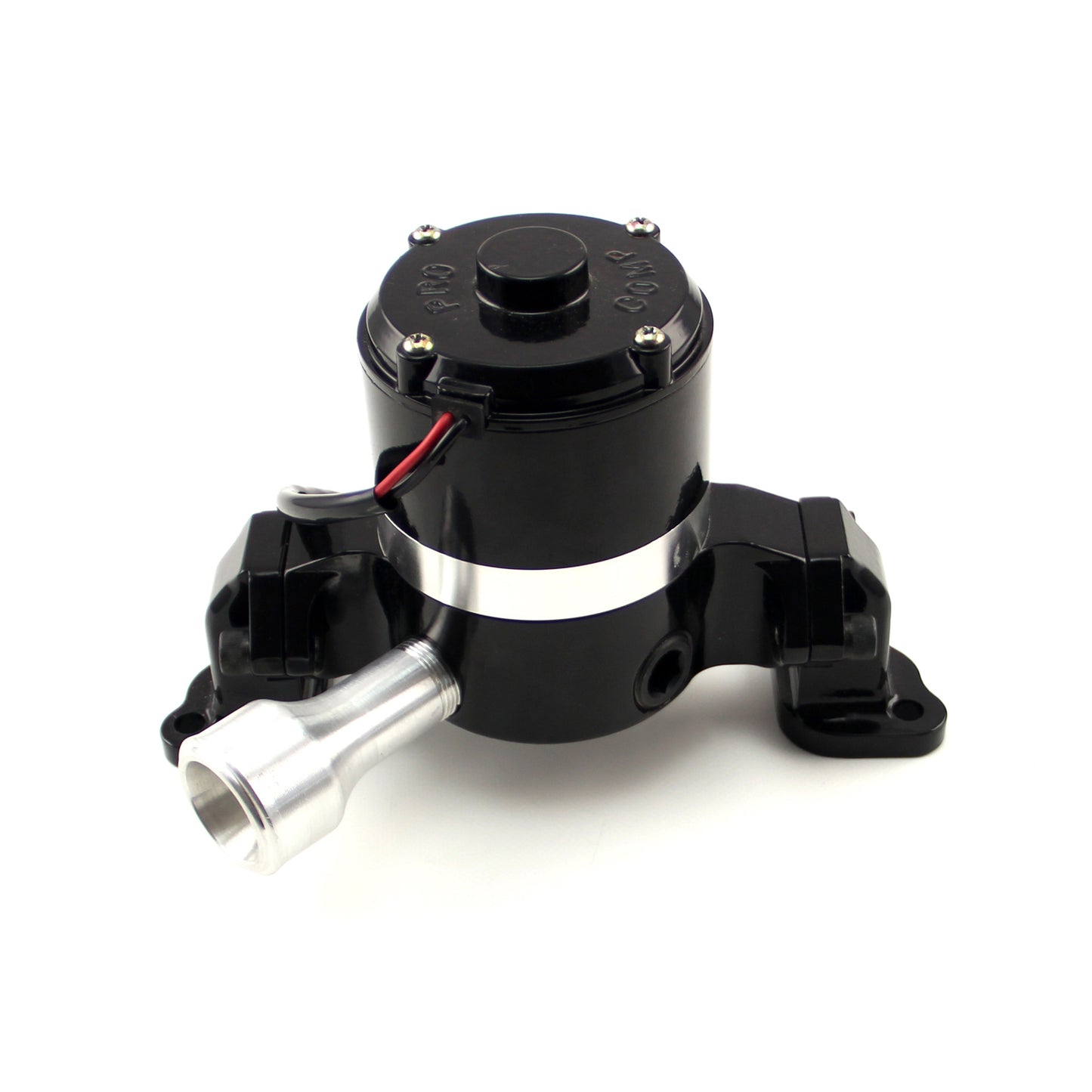 Bomba de agua eléctrica Ford SB 289 302 351 Windsor de 35+ galones por minuto [Negra]