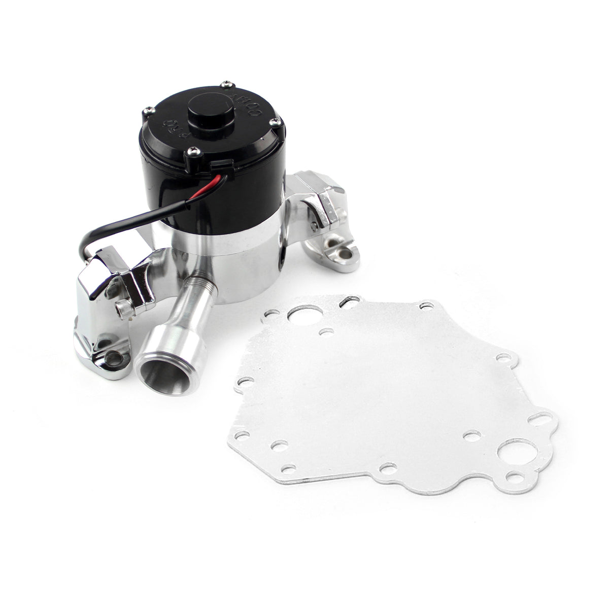 Bomba de agua eléctrica Ford SB 289 302 351 Windsor 351C Cleveland de 35+ Gpm [cromada]