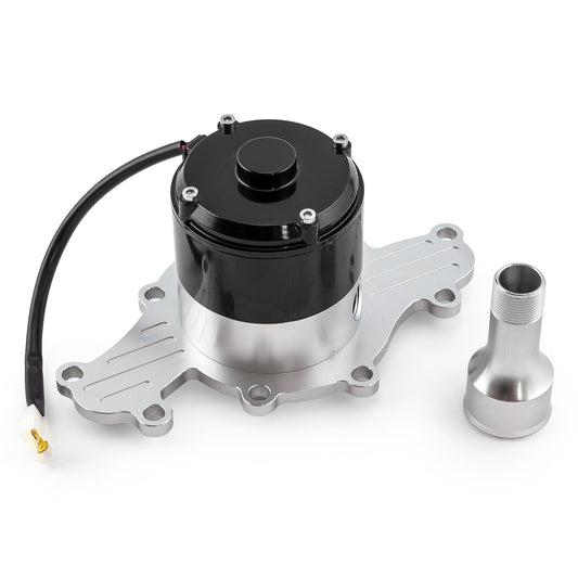 Bomba de agua eléctrica Ford SB 289 302 351 Windsor Late de 40+ Gpm Slimline, pulida