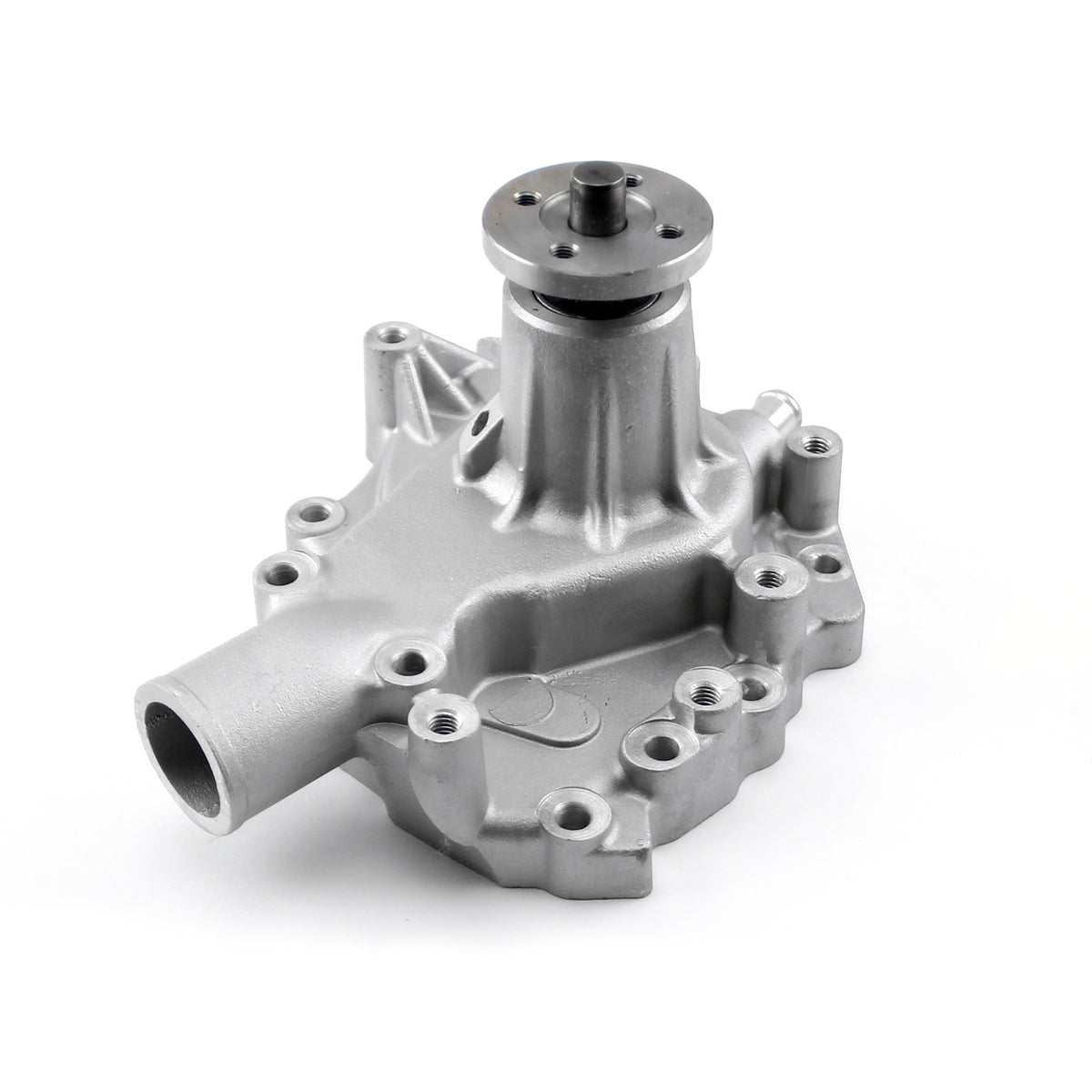 Ford 351C Cleveland High Volume Reverse Rotation Aluminum Water Pump Satin